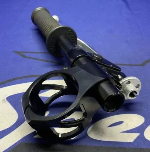 Driven Racing 50mm Clip-Ons W/ Suzuki Clutch Lever DCLO-48/50-BK