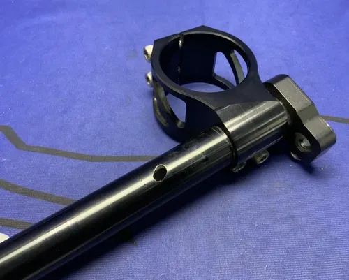Driven Racing 50mm Clip-Ons W/ Suzuki Clutch Lever DCLO-48/50-BK