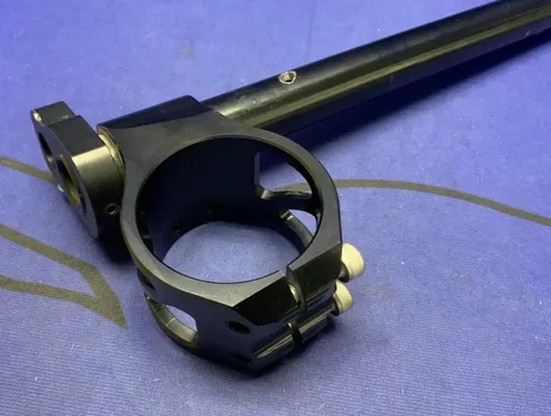 Driven Racing 50mm Clip-Ons W/ Suzuki Clutch Lever DCLO-48/50-BK
