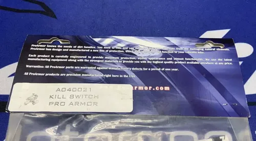 Pro Armor Racing ATV/ Snowmobile Kill Switch A040021