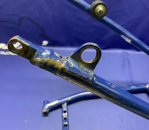 Yamaha Subframe Assembly (Blue) YZ125 1998 5DH-21190-00-P0