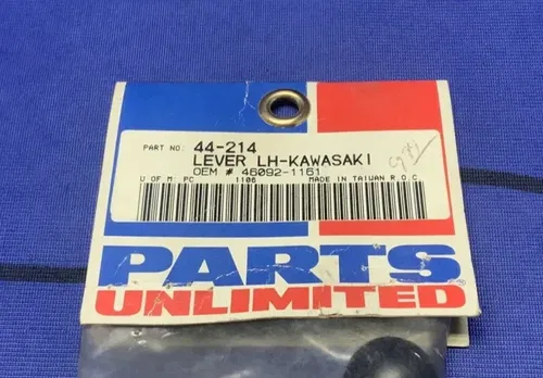 Parts Unlimited Clutch Lever (Black) ZX-6R 1995-2001 44-214