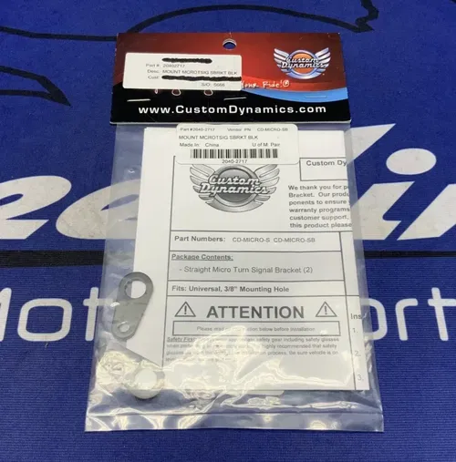 Custom Dynamics SB Micro Turn Signal Mount 20402717