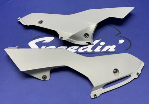 Yamaha Left & Right Lower Fairing Set (Gray) YZF-R6 2017-24 OEM BN6-28385-00-P4