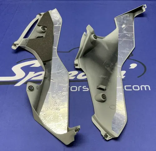 Yamaha Left & Right Lower Fairing Set (Gray) YZF-R6 2017-24 OEM BN6-28385-00-P4