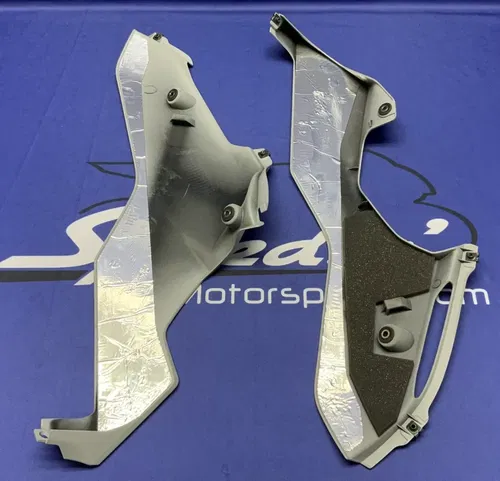 Yamaha Left & Right Lower Fairing Set (Gray) YZF-R6 2017-24 OEM BN6-28385-00-P4