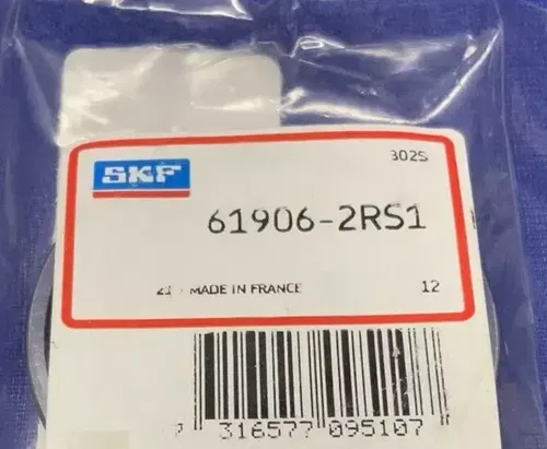 SKF Deep Groove Ball Bearing 30x47x9 mm 61906-2RS1