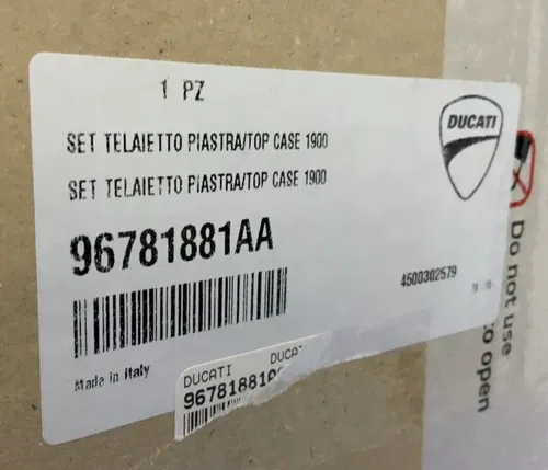 Ducati Top Case Frame Desert X 2023-2025 OEM 96781881AA