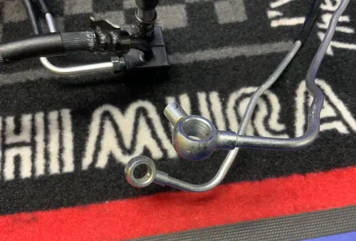 Yamaha Rear Brake Line Assembly YZF-R6 2017-2024 OEM BN6-2584D-01-00