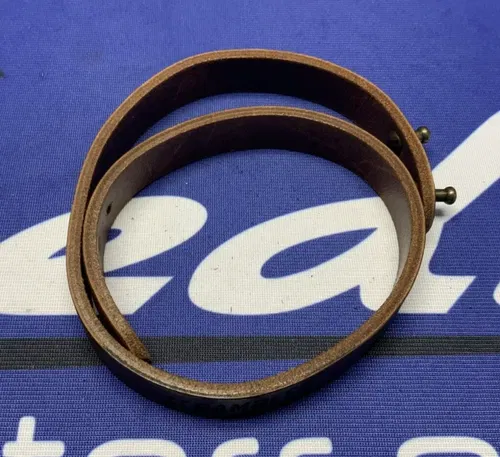 Ducati Head Logo Leather Bracelet 987691860