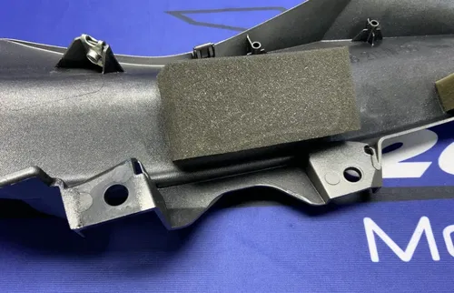 Yamaha Right Upper Fairing (Dark Gray) YZF-R6 2017-2024 OEM BN6-2117W-00-P4