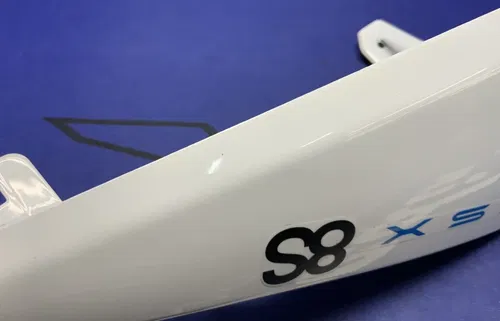 Suzuki Left Rear Frame Cover (White) GSX-8S/R 2023-2025 OEM 47210-25L00-QT7