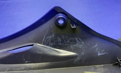 Yamaha Left Upper Fairing (Blue) YZF-R6 2017-2024 OEM BN6-2117V-00-P0