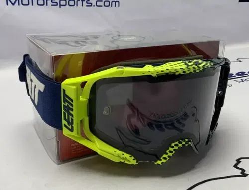 Leatt Goggle Velocity 6.5 Lime/ Blue Grey 58% 8021700320