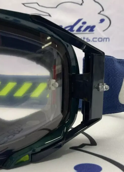 Leatt Goggle Velocity 6.5 Lime/ Blue Grey 58% 8021700320