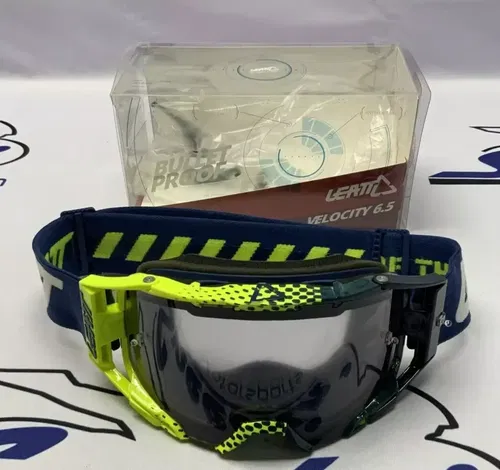 Leatt Goggle Velocity 6.5 Lime/ Blue Grey 58% 8021700320