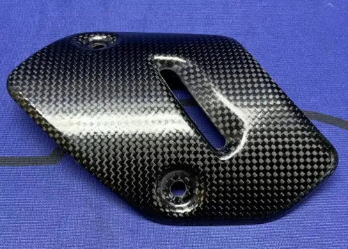 Ducati Exhaust Carbon Heat Shield Diavel/S 2016-2020 OEM 96980801A