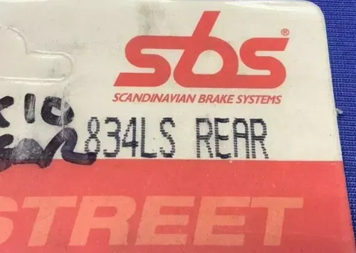 SBS Racing Rear Brake Pads ZX-10R 2011-2025 834LS