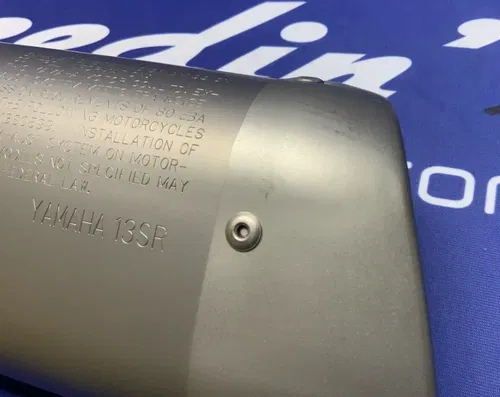 Yamaha Rear Exhaust Muffler YZF-R6 2010-2024 OEM 13S-14753-30-00