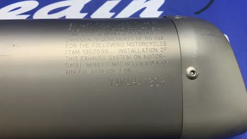 Yamaha Rear Exhaust Muffler YZF-R6 2010-2024 OEM 13S-14753-30-00