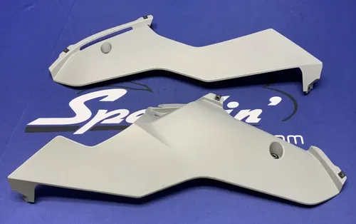Yamaha Left & Right Lower Fairing Set (Gray) YZF-R6 2017-24 OEM BN6-28385-00-P4