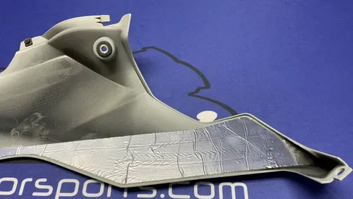 Yamaha Left & Right Lower Fairing Set (Gray) YZF-R6 2017-24 OEM BN6-28385-00-P4