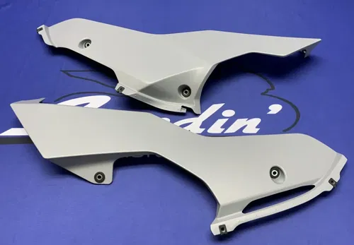 Yamaha Left & Right Lower Fairing Set (Gray) YZF-R6 2017-24 OEM BN6-28385-00-P4