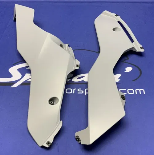 Yamaha Left & Right Lower Fairing Set (Gray) YZF-R6 2017-24 OEM BN6-28385-00-P4
