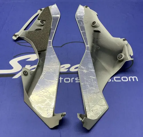 Yamaha Left & Right Lower Fairing Set (Gray) YZF-R6 2017-24 OEM BN6-28385-00-P4