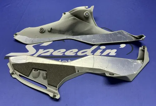 Yamaha Left & Right Lower Fairing Set (Gray) YZF-R6 2017-24 OEM BN6-28385-00-P4