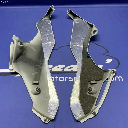 Yamaha Left & Right Lower Fairing Set (Gray) YZF-R6 2017-24 OEM BN6-28385-00-P4