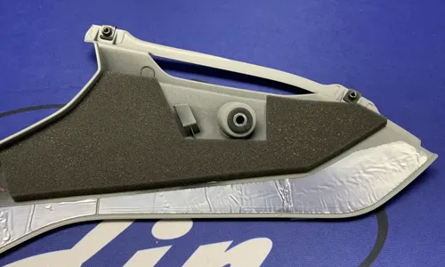 Yamaha Left Lower Fairing (Gray) YZF-R6 2017-2024 OEM BN6-28385-00-P4