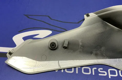 Yamaha Left & Right Lower Fairing Set (Gray) YZF-R6 2017-24 OEM BN6-28385-00-P4