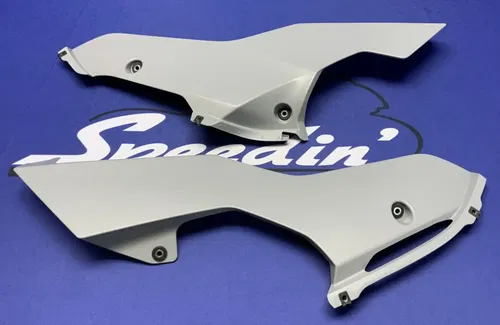 Yamaha Left & Right Lower Fairing Set (Gray) YZF-R6 2017-24 OEM BN6-28385-00-P4