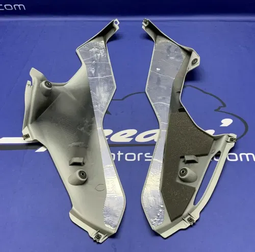 Yamaha Left & Right Lower Fairing Set (Gray) YZF-R6 2017-24 OEM BN6-28385-00-P4