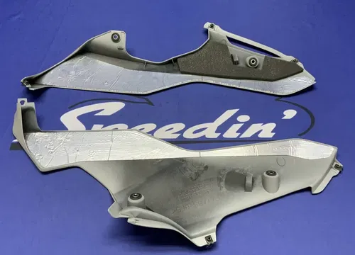 Yamaha Left & Right Lower Fairing Set (Gray) YZF-R6 2017-24 OEM BN6-28385-00-P4