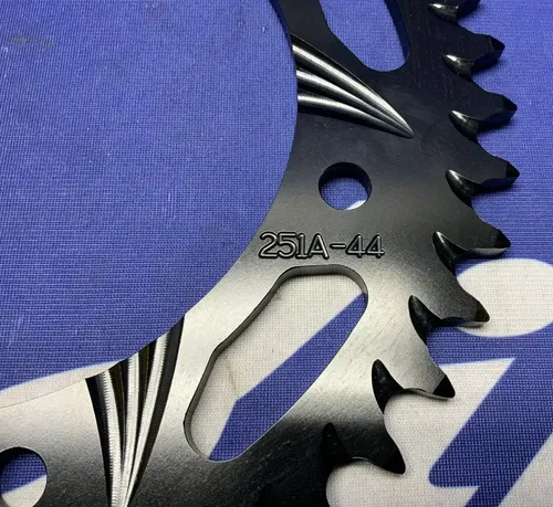 Vortex Racing Rear Sprocket (Black) 520-44T CBR1000RR 2004-2023 251AK-44