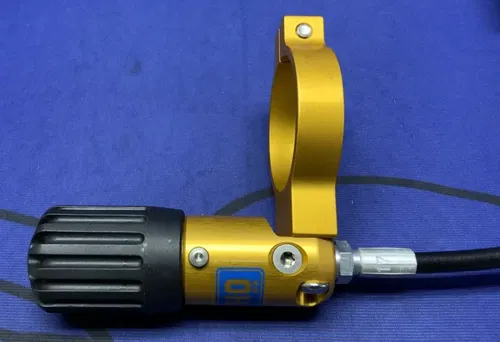 Ohlins Pre Load Adjuster 48mm Shock Body, 50mm Reservoir Clamp