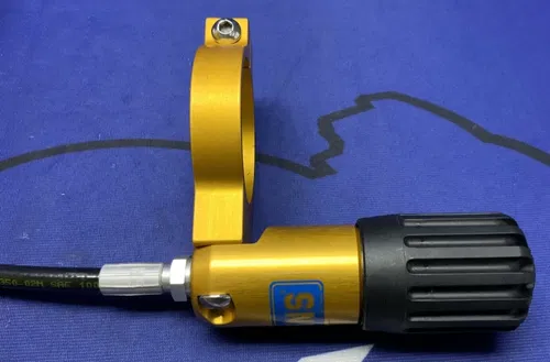 Ohlins Pre Load Adjuster 48mm Shock Body, 50mm Reservoir Clamp