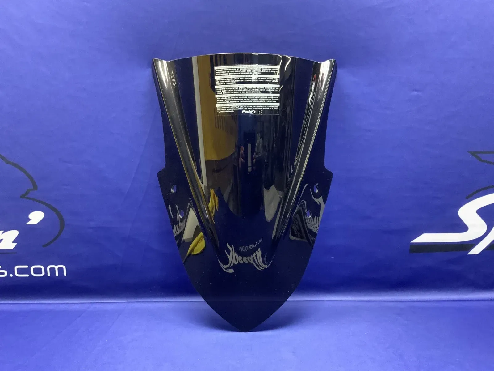 Puig Dark Smoke Racing Windscreen Kawasaki Ninja EX300F 2013-2017 6463F