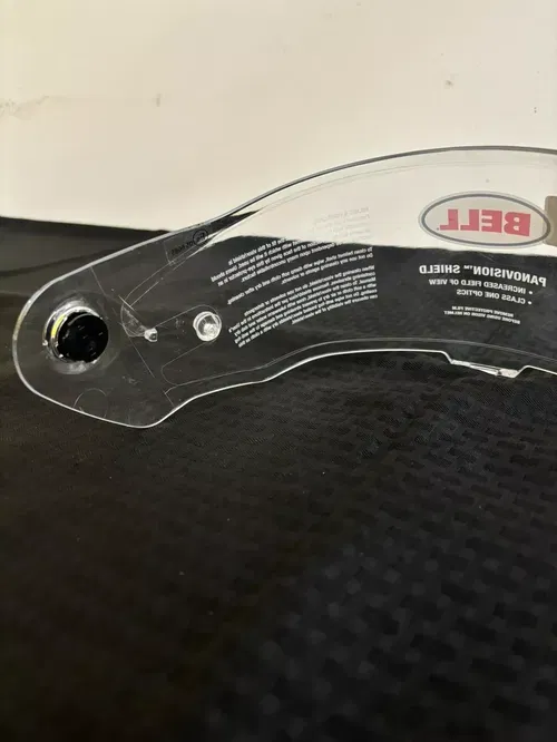 Bell Helmets Clear Panovision Shield W/ Tear Off Posts Star 2016 and Newer