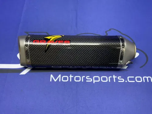 Graves Motorsports WORKS-2 ZX-10R/RR 16-24 Carbon Exhaust System EXK-19ZX1-FTCW2