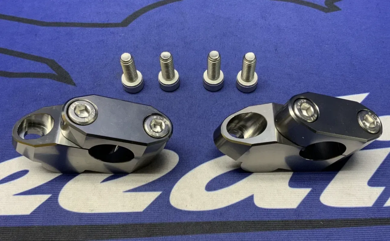 Zeta Racing Bar Rise Kit Offset (22.2mm Bar) ZE53-026