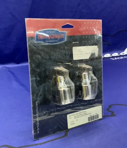 Kuryakyn ISO Peg Adapters (Chrome) GSXR 600/750 2011-2025 OEM 7939