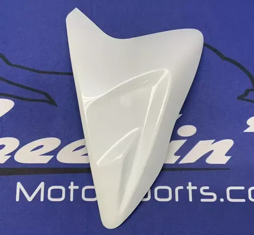 Suzuki Right White Fuel Tank Cover GSXR 600/750 2017-25 OEM 44270-14J80-YUH