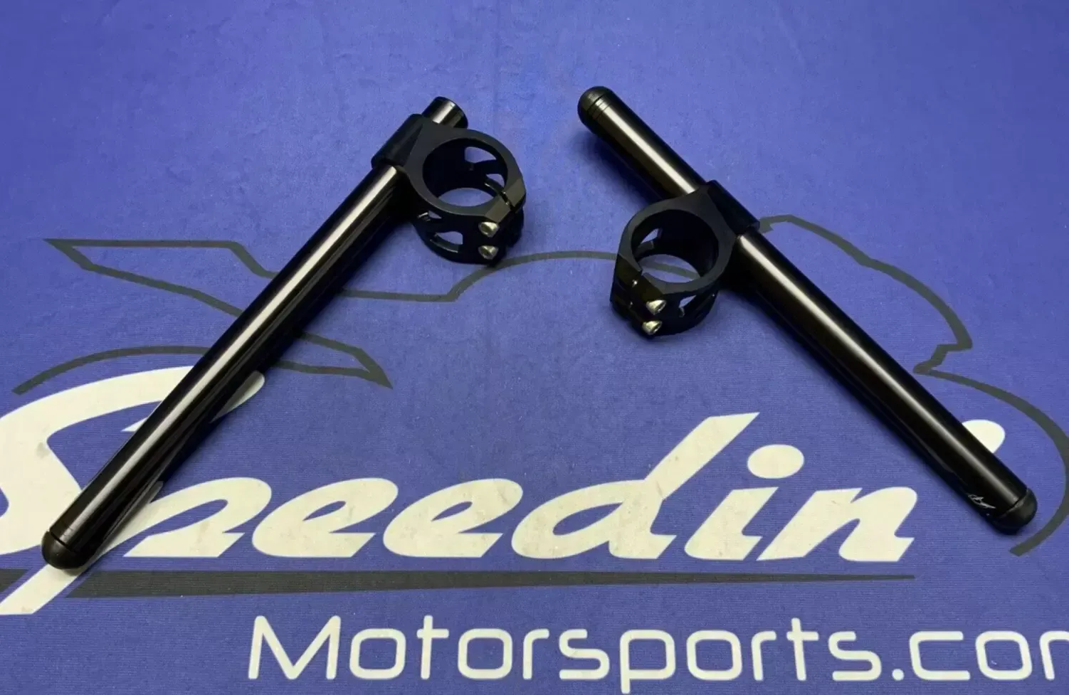 Driven Racing Standard Clip-On Handle Bar Set Left & Right (Black) 41mm DCLO-41