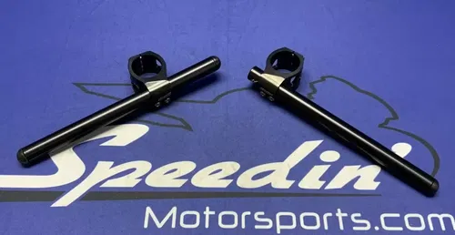 Driven Racing Standard Clip-On Handle Bar Set Left & Right (Black) 41mm DCLO-41