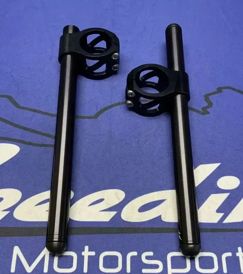 Driven Racing Standard Clip-On Handle Bar Set Left & Right (Black) 41mm DCLO-41
