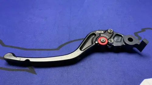 CRG RC2 Brake Lever Standard Black & Red Hypermotard 2007-2008 2RB-513-T-B