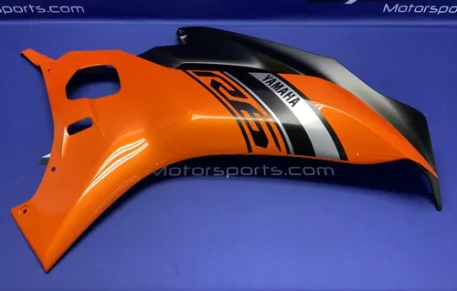 Yamaha Right Complete Fairing (Orange) YZF-R6 2017-2024 OEM BN6-W283V-B0-P4
